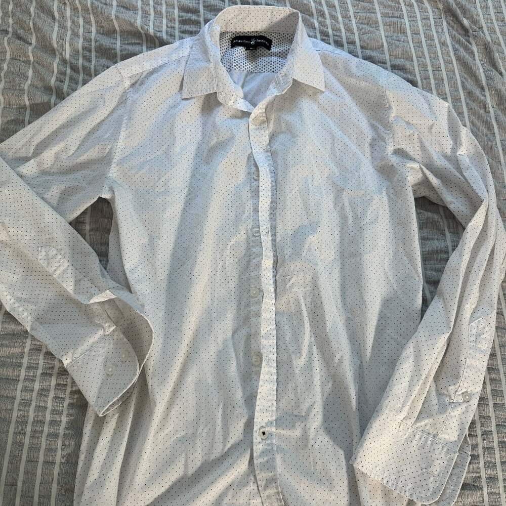 Beverly Hills Polo Club Dotted Button Down